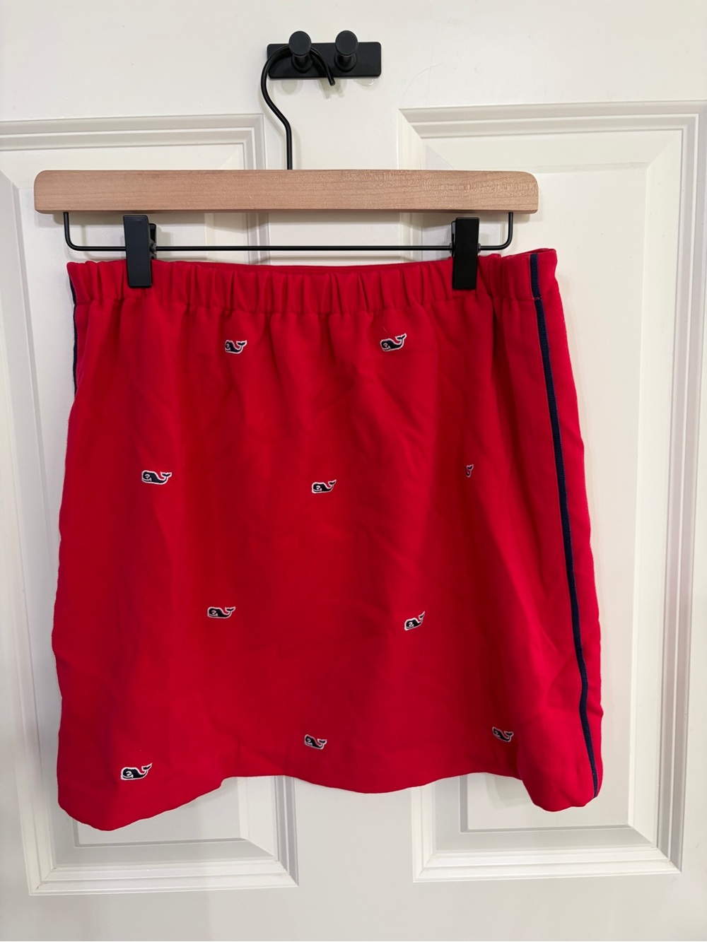 Vineyard Vines Red Mini Skirt size 16 youth or women’s S Whale Motifs. - Picture 3 of 10